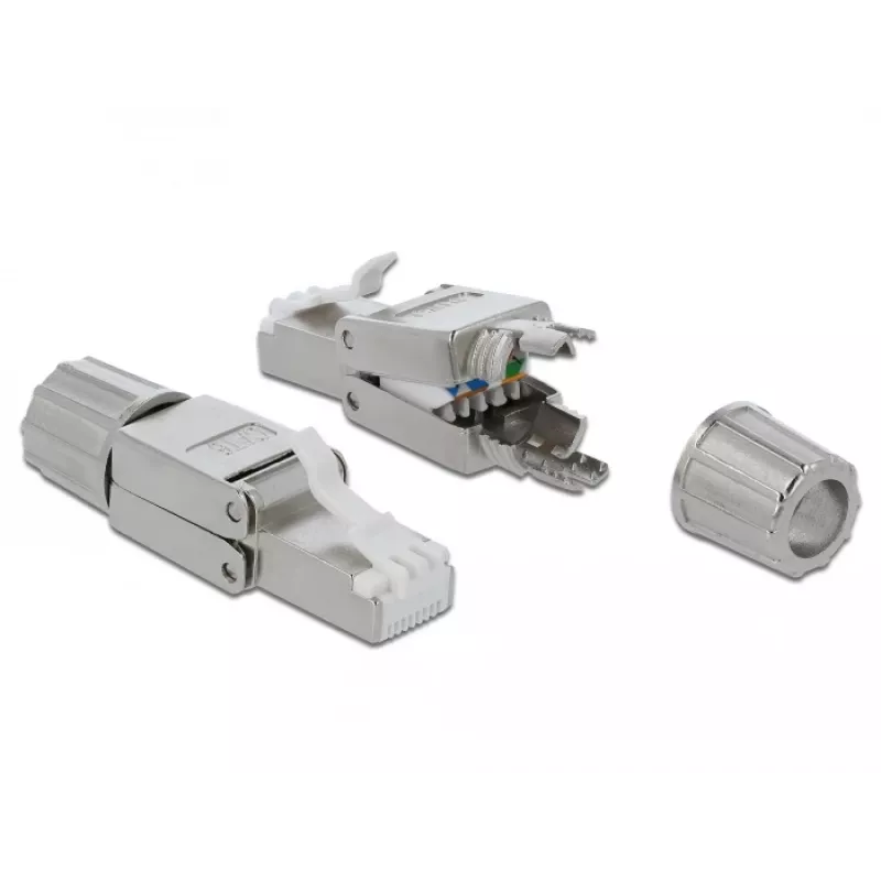 Jatkoliitin DeLOCK 86476 RJ-45 harmaa
