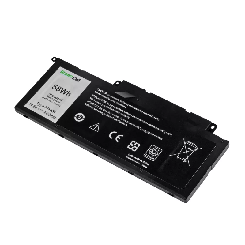 Green Cell DE112 kannettavan akku F7HVR Dell Inspiron 15 7537 17 7737 7746, 14,4 V, 3800 mAh