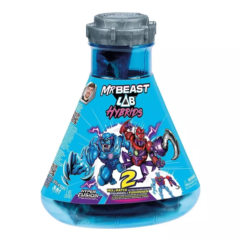 Toimintahahmot Cobi Mr Beast Lab Hybrydy monipakkaus – keräilysarja Cobilta (MO-24903)