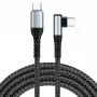 iBox IKUTC100 USB-kaapeli USB 2.0 2 m USB-C musta