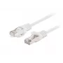 Lanberg PCF6-20CC-0300-W Cat6 F/UTP -kytkentäkaapeli 3 m, valkoinen, 10 kpl