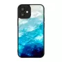 iKins suojakotelo Apple iPhone 12 minille — blue lake mustin yksityiskohdin