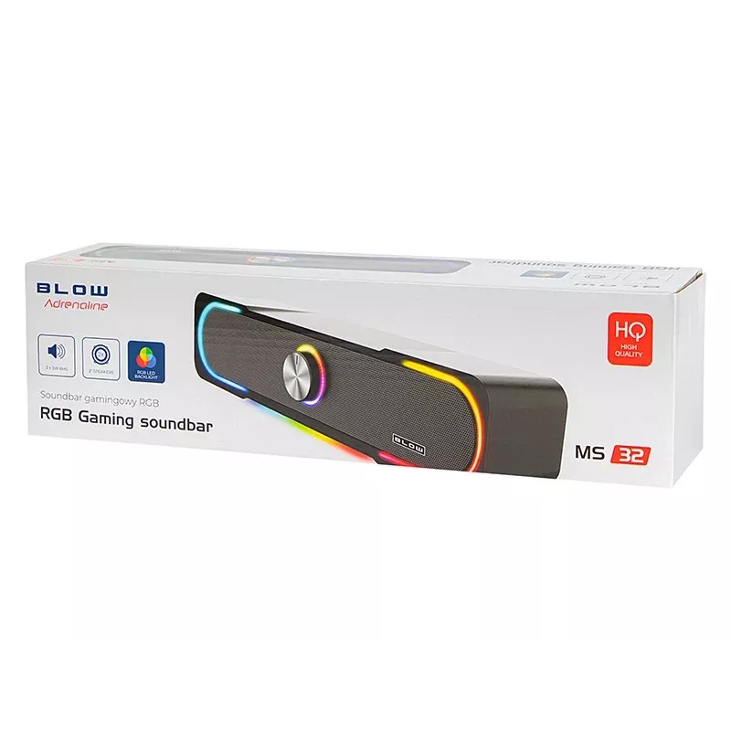 MS-32 soundbar-tietokonekaiuttimet 6W