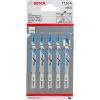 Pistosahanterä Bosch T 118 A pikateräs HSS 5 kpl