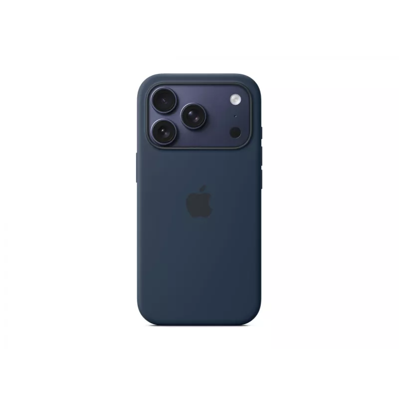 Silikonikuori Apple iPhone 17 Pro MagSafe Midnight kuori tummansininen