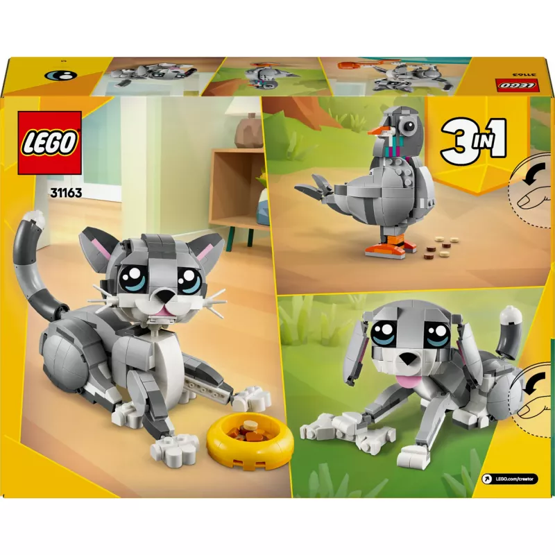 LEGO CREATOR 3 IN 1 31163 leikkisä kissa