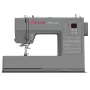 SINGER ompelukone HD6605 – sähköinen, 1-vaiheinen napinläpi, vapaavarsi, harmaa, 6 kg