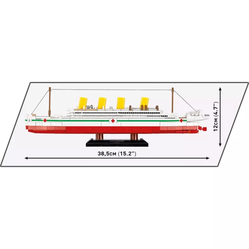 Rakennuspalikat H.M.H.S. Britannic 636 osaa
