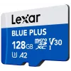 MicroSDXC-muistikortti Lexar BLUE PLUS 128 GB UHS-I U3 V30 170 MB/s