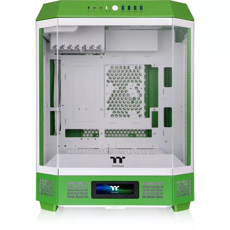 Thermaltake The Tower 600 Mid-Tower-ATX-kotelo lasisivupaneelilla (vihreä/valkoinen)