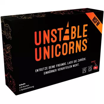 Unstable Unicorns NSFW, korttipeli