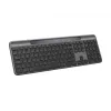 Logitech Signature Slim Solar+ K980 langaton näppäimistö, US International, grafiitti