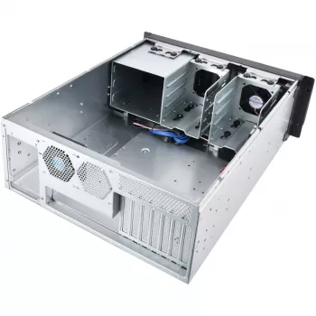 Silverstone RM400 Rack musta, harmaa
