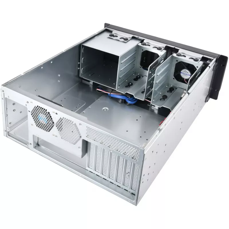 Silverstone RM400 Rack musta, harmaa