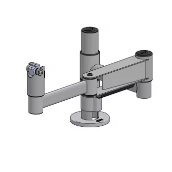 Tabletti-/puhelinpöytäteline ergonomic solutions SP2 EET053-02 – säädettävä varsi työpisteen järjestelyyn