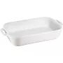 Suorakaiteen muotoinen lautanen Staub 40511-151 4,5 l – valkoinen, 4,5 l tilavuus