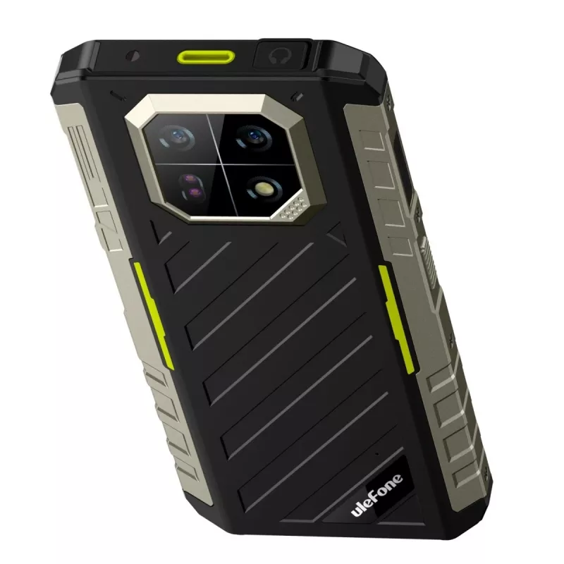 Järeä älypuhelin UleFone Armor 22 4G, 9 GB RAM, 128 GB tallennustila, IP69K, vihreä