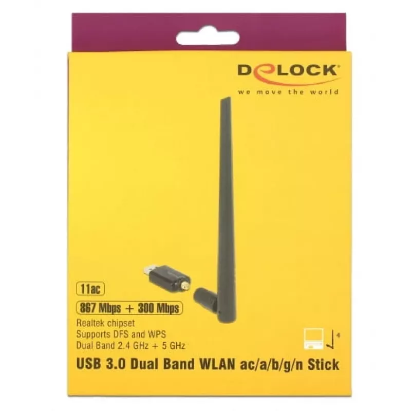 Verkkokortti DeLOCK 12535 RF langaton