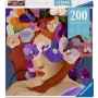 Ravensburger Puzzle Moment lila — 200 palaa, kompakti koko