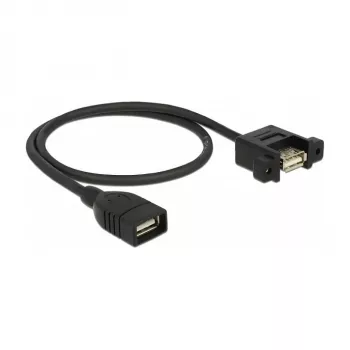 USB-kaapeli DeLOCK 85459 USB 2.0 0,5 m musta