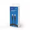SAVIO CL-159 USB-C-USB-C-kaapeli 1 m, USB 2.0 (480 Mbit/s), musta, 2,1 A