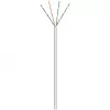 Wentronic Goobay CAT 6 verkkokaapeli, U/UTP, harmaa, 100 m - CCA, AWG 24/7 (säikeinen), PVC (93884)