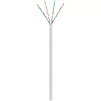 Wentronic Goobay CAT 6 verkkokaapeli, U/UTP, harmaa, 100 m - CCA, AWG 24/7 (säikeinen), PVC (93884)