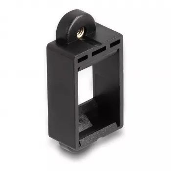 DeLOCK Keystone-teline Snap-in-kehys musta 18mm x 40mm x 10mm