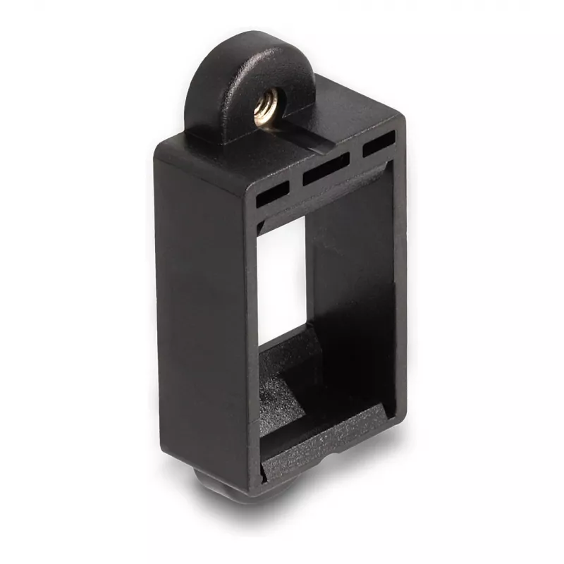 DeLOCK Keystone-teline Snap-in-kehys musta 18mm x 40mm x 10mm