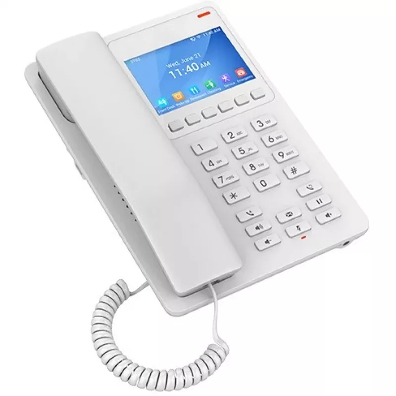IP-puhelin Grandstream Networks GHP630 valkoinen 2 linjaa LCD WLAN