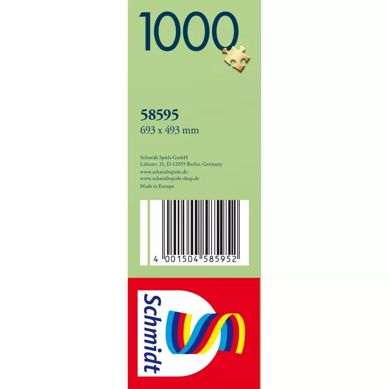 Palapeli 1000 palaa, schmidt spiele Silvia Christoph — Yin & Yang kolibrien metsässä
