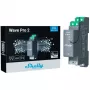 Puolijohderele Shelly Wave Pro 2 2-kanava 25 A 110–240 V DIN-kisko, 868,4 MHz