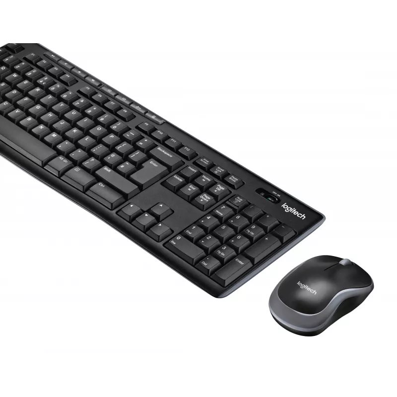 Logitech Wireless Combo MK270 – näppäimistö-hiiri-sarja – langaton – 2,4 GHz – ranska (920-004510)