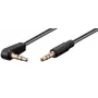 Microconnect AUDLL05A audiokaapeli 0,5 m 3,5 mm musta