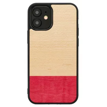 Man and wood -suojakotelo iPhone 12 mini – musta