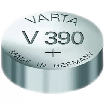 VARTA hopeaoksidi kelloparisto, V390 (SR54), 1,55 volttia, 80 mAh (00390 101 401)
