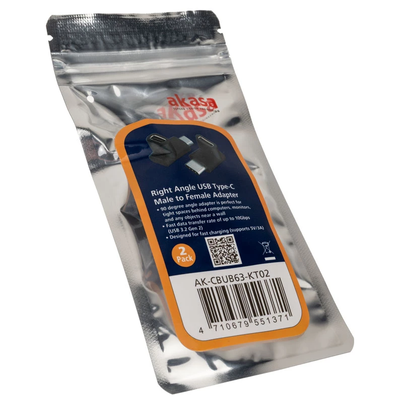 Kaapeliadapteri USB Type-C Akasa AK-CBUB63-KT02
