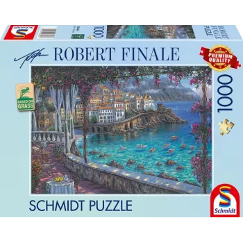 Robert Finale: Amalfi Coastal, palapeli 1 000 palaa