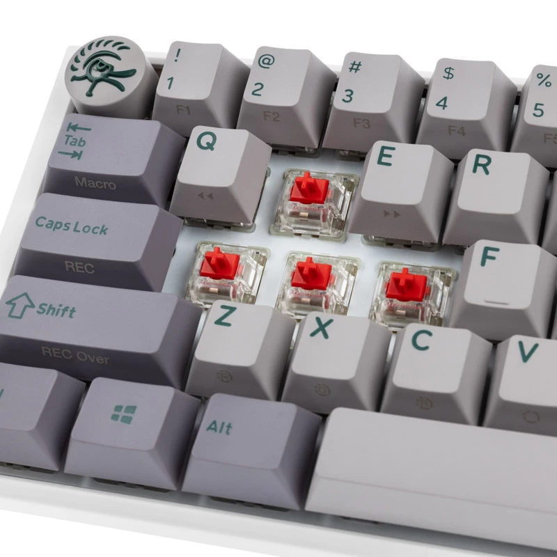 Ducky One 3 Mini näppäimistö USB US English harmaa (DKON2161ST-RUSPDMIWHHC2)