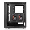 PC-kotelo Thermaltake V150 TG Micro Tower musta