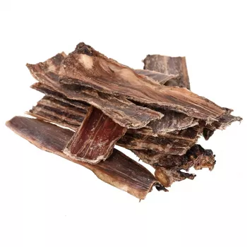 Koiran purutuote PETITTO naudan ruokatorvi 1 kg — luonnollinen, pitkään kestävä puruherkku koirille