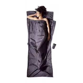 Cocoon TravelSheet suorakaiteen muotoinen makuupussi silkki harmaa