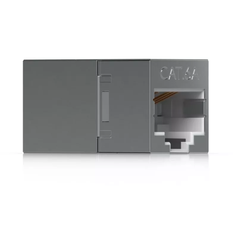 Inline-RJ45-liitin UBIQUITI UACC-RJ45-COUPLER-C6A kompakti – RJ45-Cat6A-inline-liitin