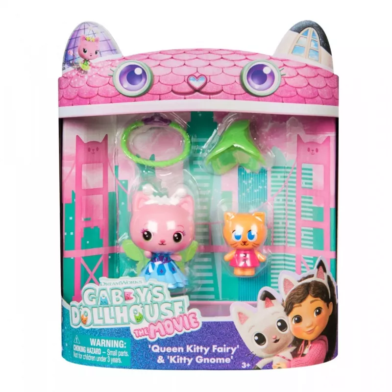 Figuurisetti Spinmaster Gabby’s Dollhouse 2 kpl pakkaus puutarha — 2 keräilyfiguuria