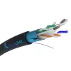 Verkkokaapeli Extralink Twisted Pair CAT6 FTP (F/UTP) V2 ulkokäyttöön 305 m musta