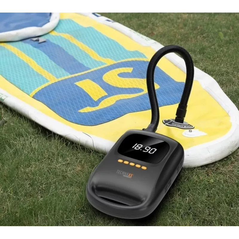 SUP-pumppu Powerbank-toiminnolla Technaxx TX-266