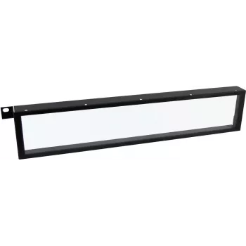 Suojaava etukansi Omnitronic 3010092E 1U läpinäkyvä — rack-tarvike 19 tuuman laitteille