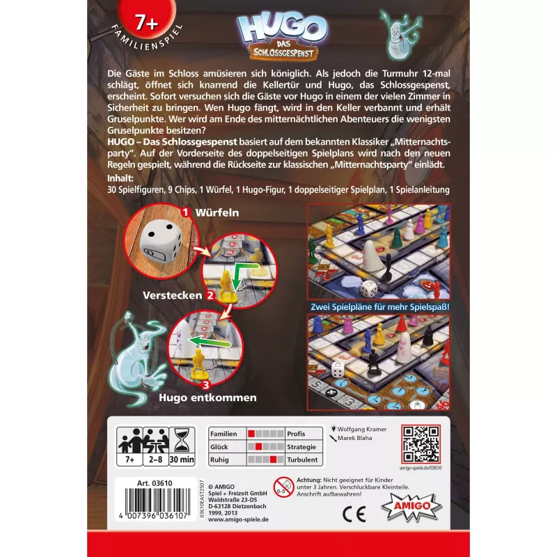 HUGO - Das Schlossgespenst, lautapeli