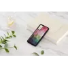 iKins suojakotelo Samsung Galaxy S20:lle – vesikukkakuvio, musta