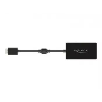 DeLOCK 0.16m DisplayPort/VGA+HDMI+DVI VGA (D-Sub)+ HDMI + DVI musta
